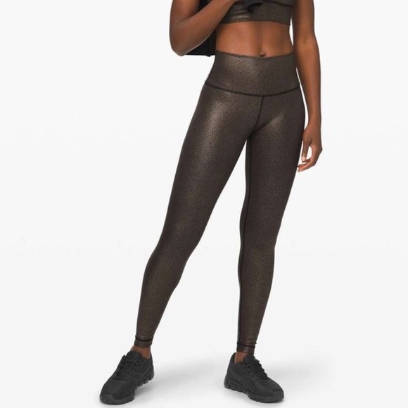 SOLD Lululemon Wunder Under High-Rise Tight Full Length *Foil 28" Size 4 - Picture 3 of 11